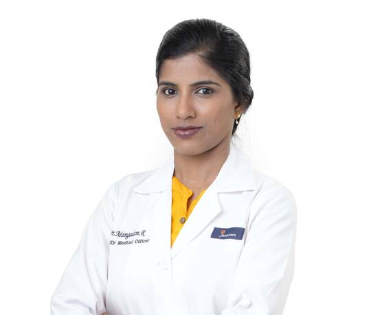 Dr Mangalam Raman, who leads Jananam's Thiruporur clinic