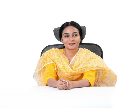 Dr Vani Sundarapandian today, at Jananam Fertility Centre in Neelankarai, Chennai
